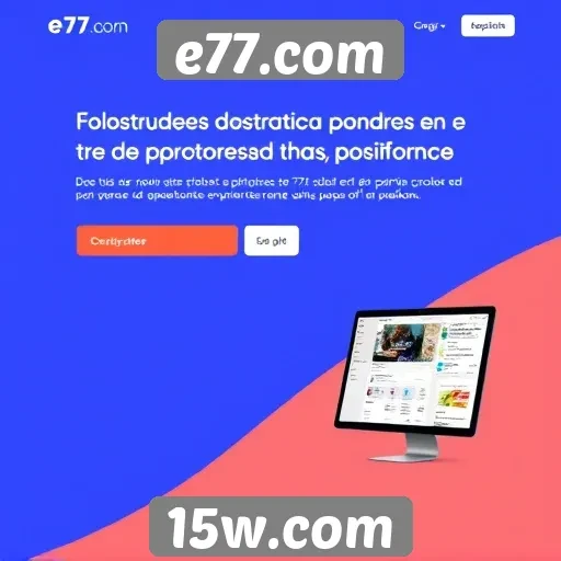 análise das novas funcionalidades do site e77.com